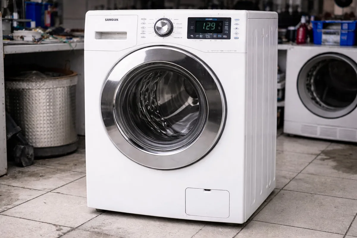 Máquina de lavar restaurada pela Braslav